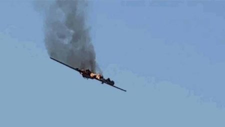 استهداف مطار بغداد بصواريخ وإلحاق أضرار جسيمة بطائرة عسكرية