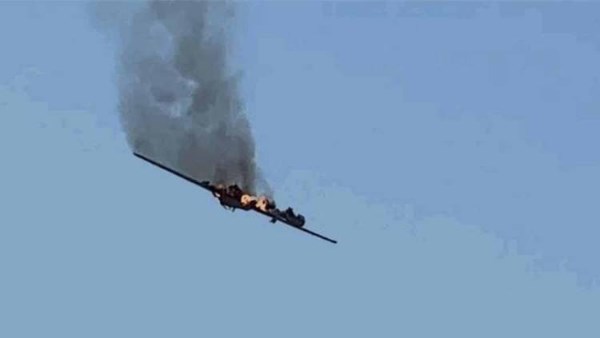 استهداف مطار بغداد بصواريخ وإلحاق أضرار جسيمة بطائرة عسكرية