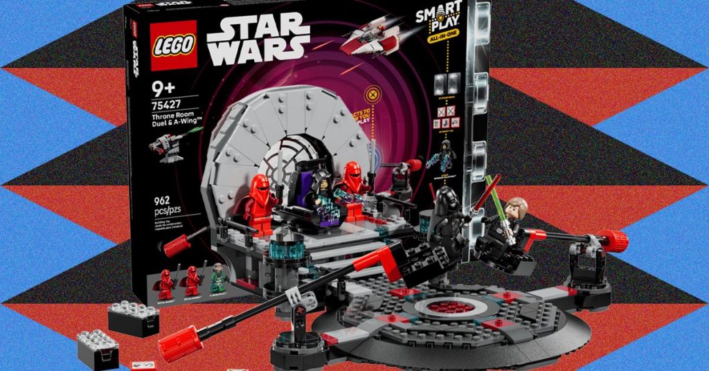 مراجعة Lego Star Wars Smart Play Throne Room Duel وA-Wing