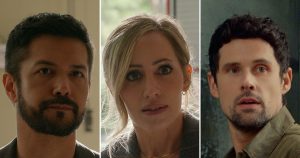 بن هولينجسورث، زيبي ألين، وماركو جرازيني من فيرجن ريفر يعالجون أسئلة مثلث الحب الملحة (حصريًا)