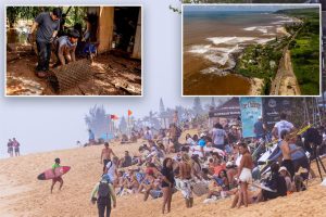 تلوثت شواطئ هاواي بتحذيرات خطيرة من المياه بعد عاصفة كونا المنخفضة