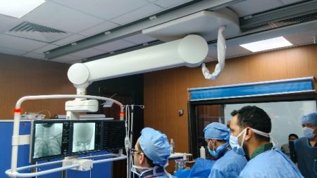 الرعاية الصحية: نجاح أول عملية سحب جلطة حادة بالمخ بمستشفى طيبة التخصصي بإسنا