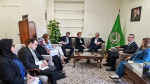 لقاء عربي أوروبي لبحث التصعيد في الأراضي العربية ووقف الحرب على إيران