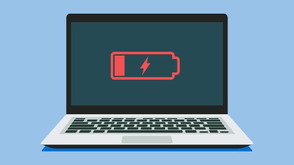 طريقة معرفة حالة بطارية اللابتوب