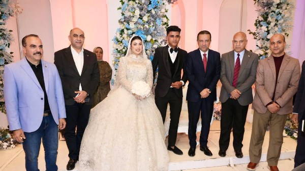 محافظ المنوفية يشارك في حفل زفاف عروسين يتيمين ويهديهما دعما ماليا| صور محافظ المنوفية يشارك في حفل زفاف عروسين يتيمين ويهديهما دعما ماليا| صور