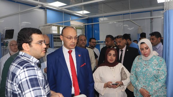 إصابة 11 شخصًا في تسرب غاز بمعمل طبي بجامعة المنوفية