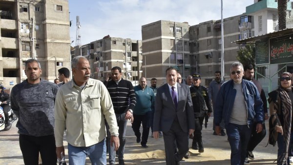 نقلة حضارية بمستوي الخدمات بمنطقة “التصنيع”.. محافظ بورسعيد يتابع أعمال التطوير ميدانيًا