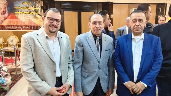 فيها حاجة حلوة.. قيادات بورسعيد يهنئون الأقباط بعيد القيامة.. شاهد