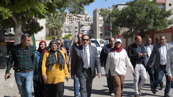 محافظ بورسعيد يوجّه بالبدء في تطوير «حي الكويت» و«السلام تمليك» |شاهد