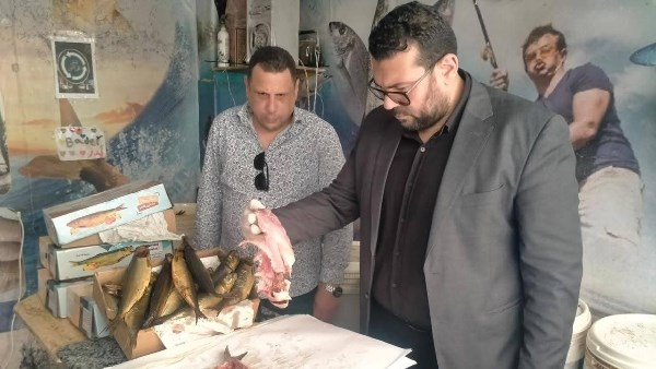 ضبط 16 طن أسماك مملحة ومدخنة خلال حملات رقابية مكثفة بالشرقية