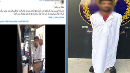 رفضت تشتري منه.. القبض على عاطل تعدى على فتاة داخل ميني باص بمصر الجديدة