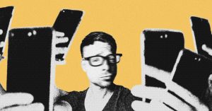 الحد الأقصى لوقت الشاشة الذين يقضون قدرًا كبيرًا من الوقت على هواتفهم