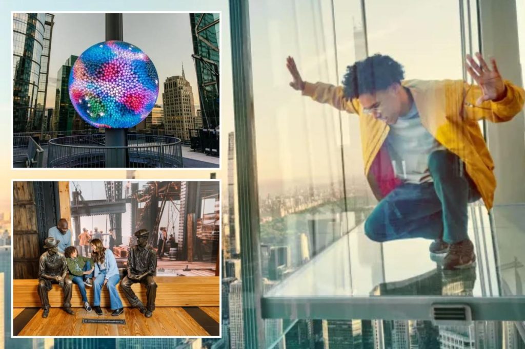 استمتع بالمناظر الرائعة من منصات المراقبة المرتفعة في مدينة نيويورك