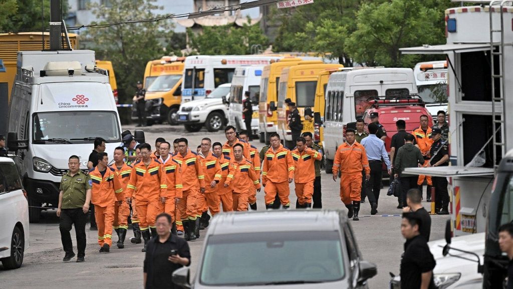 أدى انفجار غاز ضخم في منجم للفحم بالصين إلى مقتل 82 شخصًا على الأقل وإصابة 120 آخرين