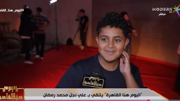 نجل محمد رمضان: أحب أفلام والدي القديمة.. “بس المفروض يجدد”