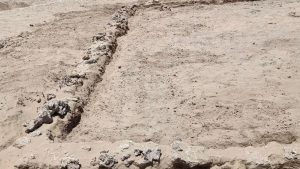 الكشف عن صهاريج مياه ومنشآت خدمية بميناء عيذاب الأثري في حلايب