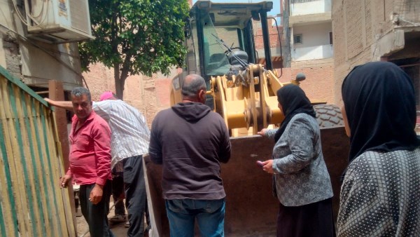 تحرير 85 محضر إشغال وإزالة فورية خلال حملات مكبرة في المنوفية