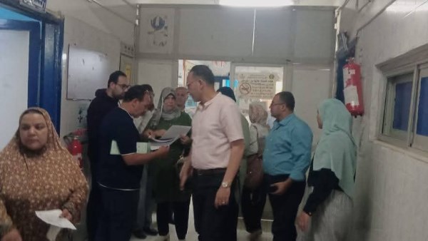إحالة 36 من العاملين للتحقيق بزيارة مفاجئة لمستشفى الشهداء في المنوفية