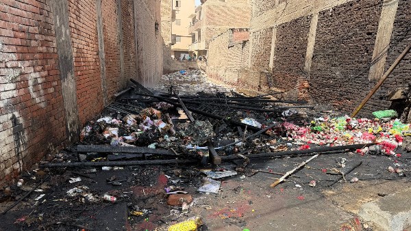 بسبب ماس كهربائي.. حريق يلتهم معرض لعب أطفال في المنوفية وخسائر تتجاوز 2 مليون جنيه