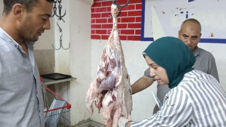 طب بيطري بني سويف تكثف حملاتها الرقابية على الأسواق ومحال الجزارة استعدادًا لعيد الأضحى وتحرر محاضر لمخالفات متنوعة