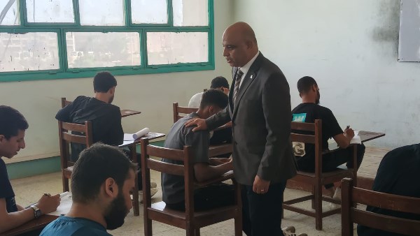 انتظام امتحانات الفصل الدراسى الثانى بكليات جامعة قنا