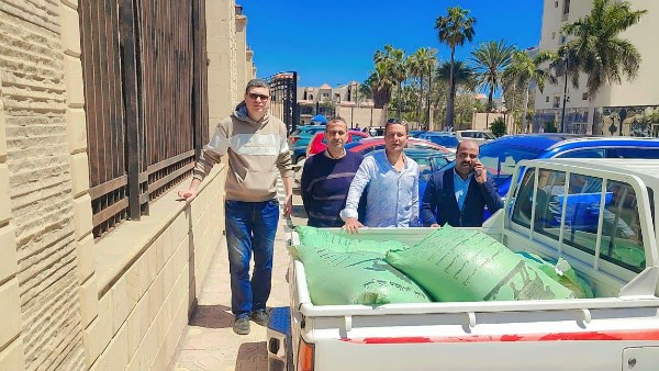 إحباط محاولة تهريب نصف طن دقيق مدعم قبل خروجه من بورسعيد