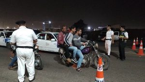 حملة أمنية مكبرة بمدينة بورفؤاد لوحدات البحث الجنائي والمرور | صور