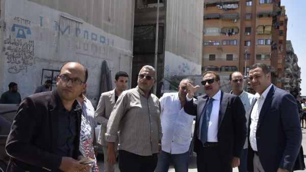 محافظ بورسعيد يتفقد منطقة شباب المدينة بحي الزهور تمهيدا لبدء أعمال التطوير ورفع الكفاءة