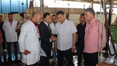 محافظ القليوبية يتفقد مجزر “شبرا شهاب” بالقناطر الخيرية للاطمئنان على جاهزيته لاستقبال الأضاحي