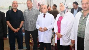 محافظ الغربية يتفقد مجزر شبشير الحصة ويعلن الذبح مجانًا للمواطنين