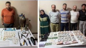 سقوط عصابة بيع الجنيهات والسبائك الذهب المقلدة في السلام