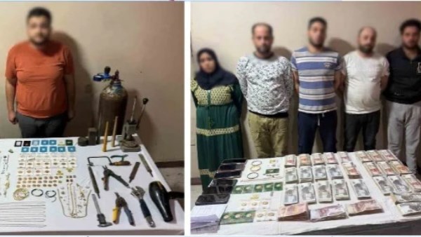 حبس عصابة تبيع الجنيهات والسبائك الذهب المقلدة في السلام