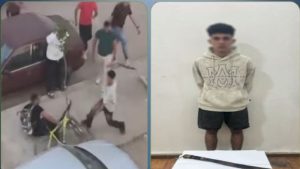 تدخل لفض مشاجرة.. القبض على طالب تعدى على عامل توصيل طلبات بسلاح أبيض في الإسماعيلية
