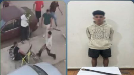 تدخل لفض مشاجرة.. القبض على طالب تعدى على عامل توصيل طلبات بسلاح أبيض في الإسماعيلية