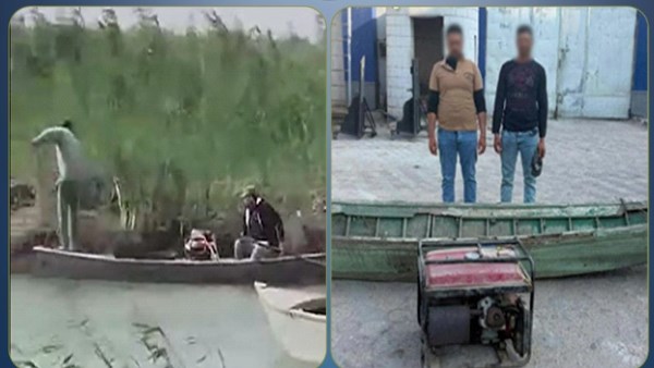 القبض على صيادين اصطادا الأسماك بالصعق الكهربائي في بورسعيد