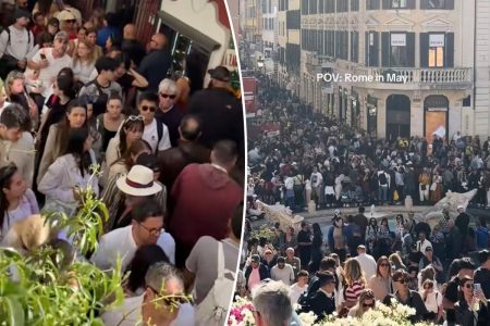 تجتاح حشود من السياح المناطق الساخنة في إيطاليا مع بدء موسم العطلات