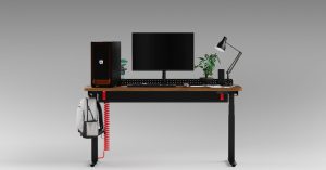 تم تصميم مكتب Herman Miller Coyl الدائم للاعبين فقط