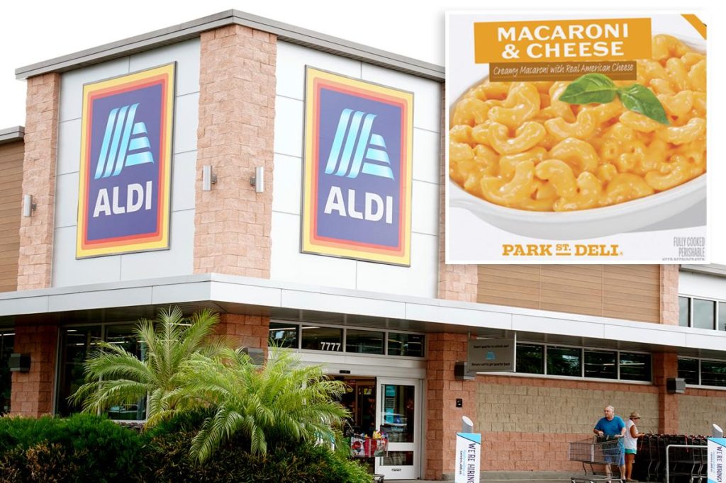 سحب 500 ألف عبوة من المعكرونة والجبن من شركة Aldi