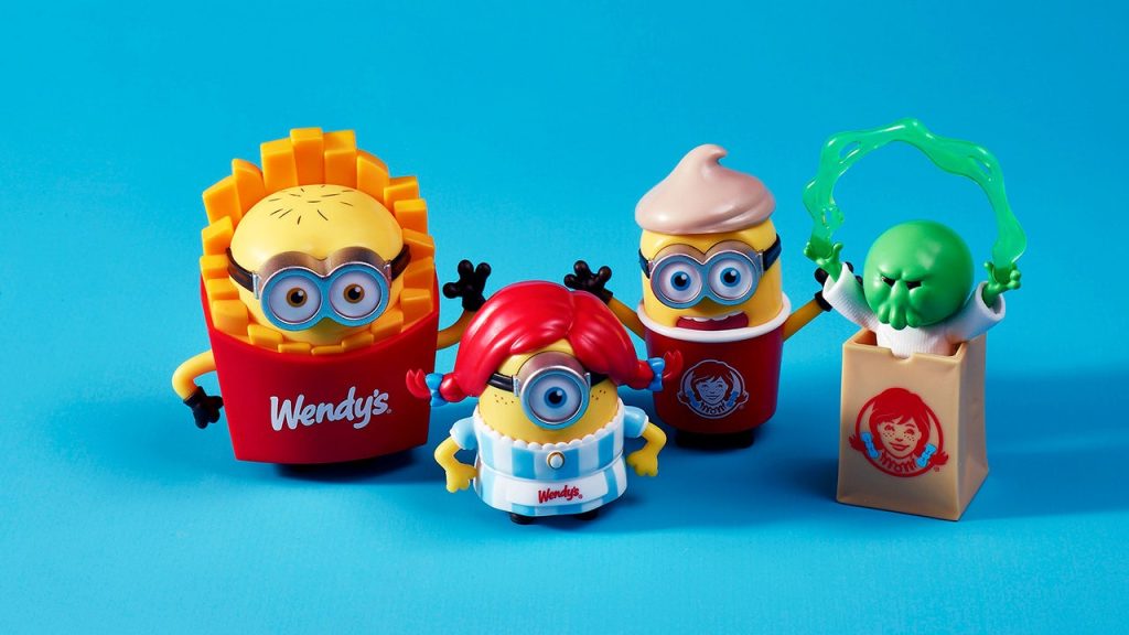 Wendy’s تكشف عن وجبات وألعاب Minions and Monsters قبل عرض فيلم يوليو