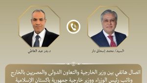 وزير الخارجية ونظيره الباكستاني يؤكدان أهمية تنفيذ مذكرة التفاهم الأمريكية-الإيرانية لتعزيز استقرار المنطقة