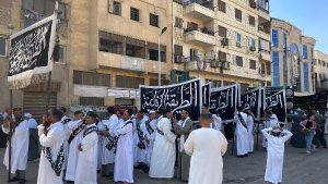 بمشاركة الآلاف.. مسيرة حاشدة للطرق الصوفية احتفالاً بالعام الهجري الجديد