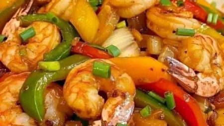 طريقة عمل الجمبرى الفاهيتا