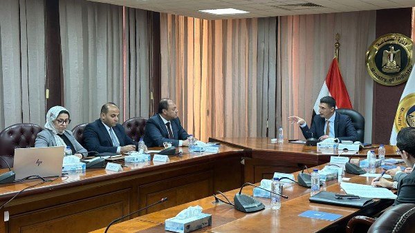 الصناعة تبحث توطين المشروعات واستغلال الأصول المعطلة بالصعيد