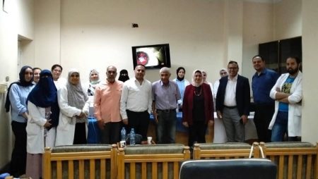 ورشة عمل بمستشفى رمد بني سويف لتدريب الأطباء على جراحات الفاكو