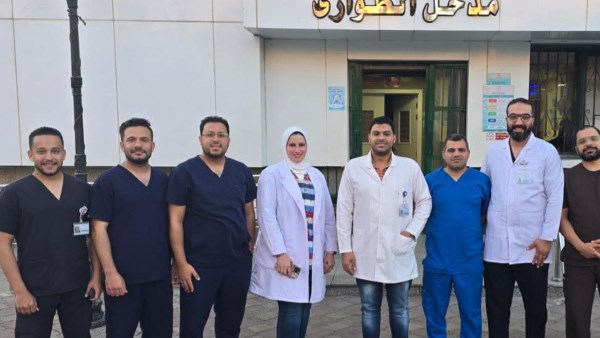 نجاح فريق طوارئ زهور بورسعيد في إنقاذ مريض جلطة قلبية حادة | صور نجاح فريق طوارئ زهور بورسعيد في إنقاذ مريض جلطة قلبية حادة | صور