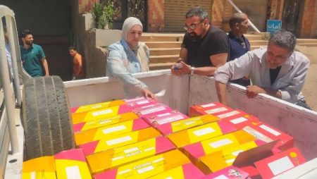 ضبط مصنع غير مرخص لإنتاج حلوى مجهولة بشبين القناطر وبداخله 11 ألف قطعة