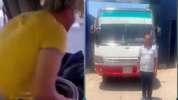 بيرقص وهو سايق .. القبض على سائق أتوبيس بالجيزة