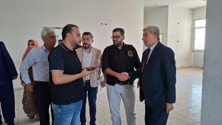 وفد جمعية الإغاثة الزراعية يزور المعاهد الأزهرية في فلسطين لبحث سبل التعاون