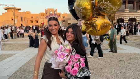 روجينا تحتفل بتخرج ابنتها عبر إنستجرام