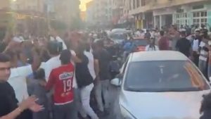 فرحة عارمة في شوارع الغردقة بعد أول فوز لمنتخب مصر في كأس العالم.. صور